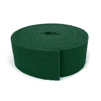 Абразив нетканный в рулоне sia Very Fine(скотч-брайт)  Р100, 100мм*10м ЗЕЛЁНЫЙ